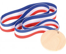 Dřevěná medaile