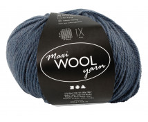 Vlna, 100 g - tmavě modrá