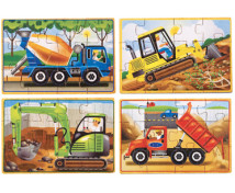 Puzzle - Stavební vozidla