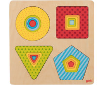 Vrstvové puzzle - Barevné tvary