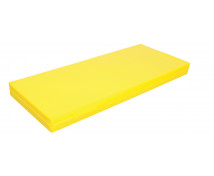 Matrace - lehátko - nepromokavé - žluté - 135 cm