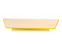 Stolní deska 18 mm, JAVOR, lichoběžník,  žlutá