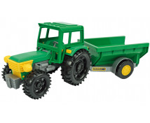 Traktor farmář s přívěsem