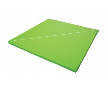 Rohová rozkládací matrace - zelená
