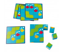 Puzzle v kostkách - Rybičky