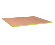 Stolová deska 25 mm, BUK, čtverec 60x60 cm - zelená
