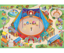 Kobercová podložka - Cirkus