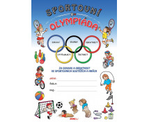 Diplom - Sportovní olympiáda