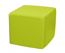 Taburetka čtverec - zelená 35cm V