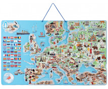 [Magnetická mapa Evropy - 3 v 1]