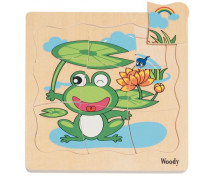 Vrstvené puzzle - Vývoj žáby