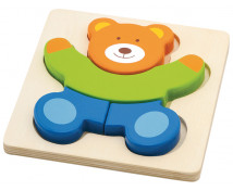 Vkládací puzzle - Medvídek