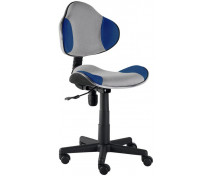 Studentská židle - šedo - modrá