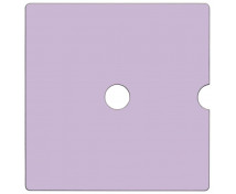 Dvířka Numeric 1 - pastelové fialové