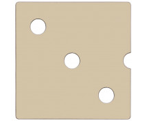 Dvířka Numeric 3 - pastelové hnědé