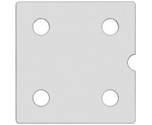Dvířka Numeric 4 - šedá