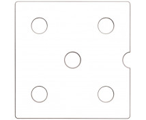 Dvířka Numeric 5 - bílá