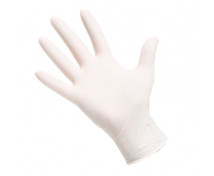 Latexové rukavice, 100 ks, vel. S