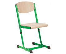 Židle s regulací výšky, vel. 5-6, zelená