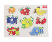 Vkládací puzzle - Ovoce