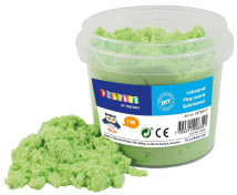Písek na hraní, 1 kg - zelený