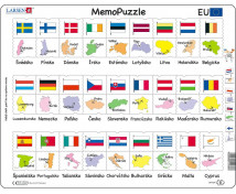 Puzzle - Evropské státy a vlajky