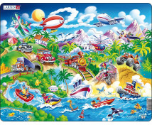 Puzzle - Dopravní prostředky