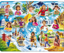 Puzzle - Děti světa