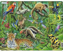 Puzzle - Život v džungli
