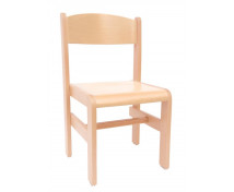 [Dřevěná židle Extra BUK přírodní - 31 cm]