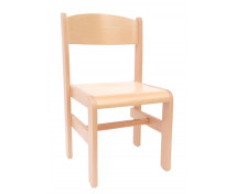 Dřevěná židle Extra BUK přírodní - 31 cm