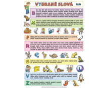 Vybraná slova XL (100x70 cm)  - SK verze