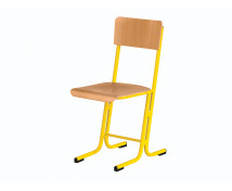 Školní židle LEKTOR - žlutá, vel. L 7