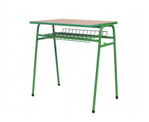 Školní jednomístná lavice KLASIK - zelená, vel. S 3