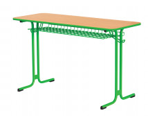Školní dvoumístná lavice LEKTOR - zelená, vel. L 3