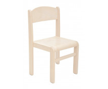 Dřevěná židle JAVOR přírodní 26 cm