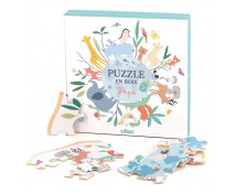 Puzzle Zvířátka světa
