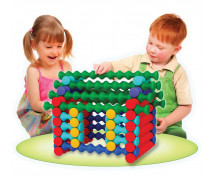 Plastová konstrukční stavebnice Playstix