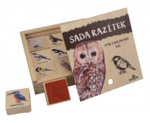 Razítka - Ptáci kolem nás SK, 9 ks