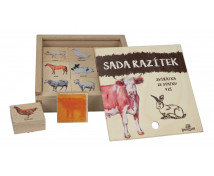 Razítka - Zvíŕátka ze statku CZ, 9 ks