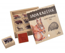 Razítka - Lesní zvíŕátka SK, 9 ks