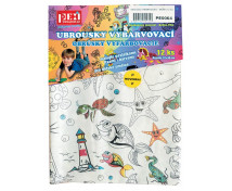 Vybarvovací ubrousky - Moře, 12 ks