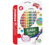 STABILO EASYcolors - ergonomicky tvarované pastelky pro praváky, 12 barev
