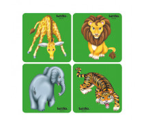 Sada puzzle - zvířata z Afriky