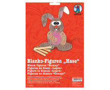 Papírové figurky - Zajíček