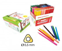 Barevné pastelky Nomiland JUMBO, 300 ks