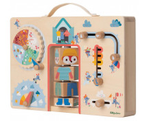 Lilliputiens - Activity Board - oblékáme se podle počasí - liška Alice