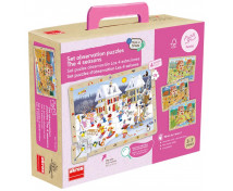 Sada objevných puzzle - 4 roční období