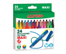 ALPINO fixy MAXI, 24 ks