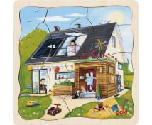 Puzzle - Stavíme dům